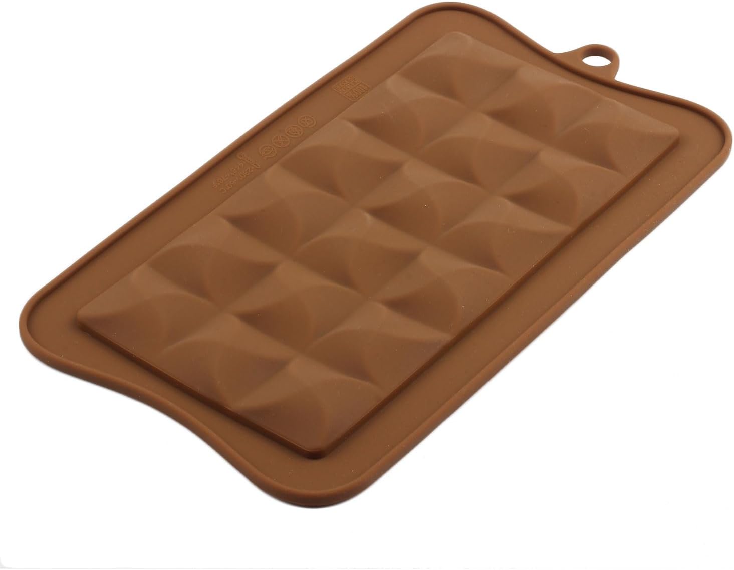 Cross-Grain Silicone Chocolate Molds For Candy Chocolate Bar Energy Bar - Image 5