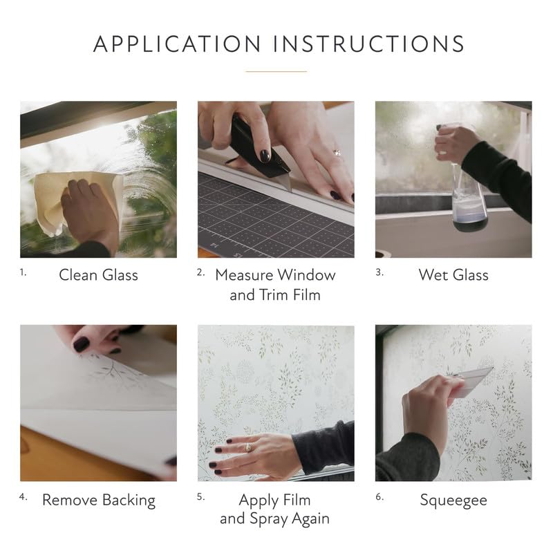 Image of Window Glass Film for Privacy, Self Adhesive Window Sticker, Sun Blocking Sticker Frosted Glass Film for Windows, bathrooms, Office Cabins, Living Rooms - Frosted Arrow, 16 X 96 Inchs