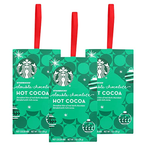Starbucks Hot Cocoa Mix Ornament, Double Chocolate Hot Cocoa, Rea...