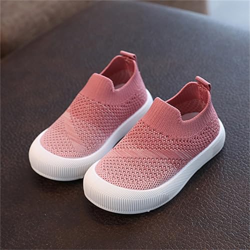 Toddler Non-Slip Walking Shoes Kid Wide Barefoot Shoe Mesh Slip on Sneakers Boys Girls Casual Breathable Tennis Shoes2
