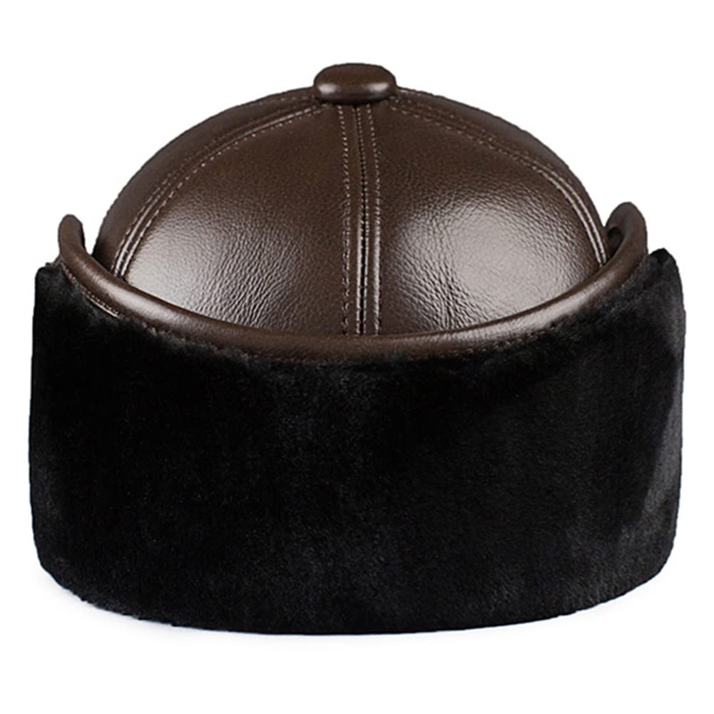 Sombrero de Caza de Invierno para Hombre y Mujer Gorra de béisbol con Visera Sombrero con orejera cálido Sombrero de trampero de esquí al Aire Libre