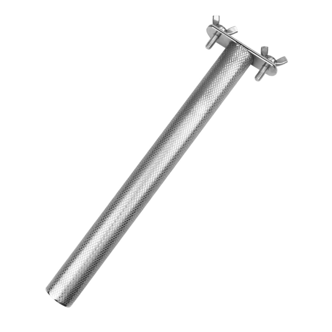 COLLBATH Accesorios para jaulas Percha de Lima de uñas de pájaro Percha de agapornis Jaula de pájaros moler Palo arenoso Juguetes para periquitos Loro Rejilla para pájaros Ropa Perca Metal