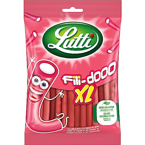 Bonbons Filidoo À La Fraise Lutti Le Sachet De - vue 4
