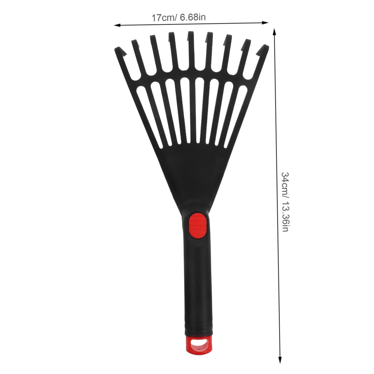 jojofuny 4piezas Rastrillo De Jardín De Plástico con Mango Herramienta para Quitar y Limpiar Macizos De Flores para Uso Jardinería y Espacios Exteriores