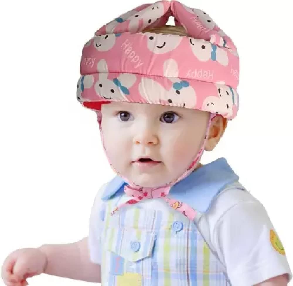 TYNITOO Baby Head Protector for Safety of Kids 6M to 60M- Baby Safety Helmet with Proper Air Ventilation & Corner Guard Protection (HPPY-Pink)-image-29