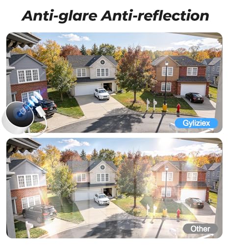 Image of 4MP /2K Window Security Camera 4Packs, No Drill 5G&2.4G WiFi Indoor Cameras for Home Security Monitoring Outdoor through Glass, Color Night Vision, 24 /7 AI Human Detection, Apt. Easy Mag. Stick Install