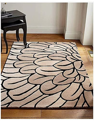 Image of Carpet Mahal Export Quality Handmade Tuffted Pure Woollen Carpet for Hall Living Room Bedroom Size 10 x 14 feet (300X425 Cm) Color-Multi