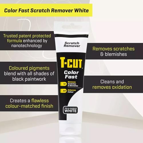 T-Cut Color Fast White Car Wax Polish Scratch Remover Color Enhancer, 5.3 Oz - Image 3