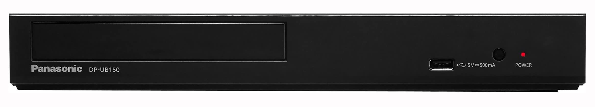 Panasonic Lecteur Blu Ray Ultra HD DP-UB150EF-K I Lecture FULL HD 3D Compatible HDR10 + / HDR / HLG / Dolby Atmos Sortie 4K Networking Lecture Audio Hi-Res USB noir - Version Française