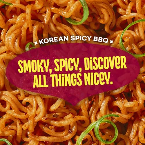 Image of Maggi Korean Spicy BBQ Noodles 24-Pack | Korean instant noodles; 3-minute; spicy ramen; vegetarian; halal; kosher; 24 pack