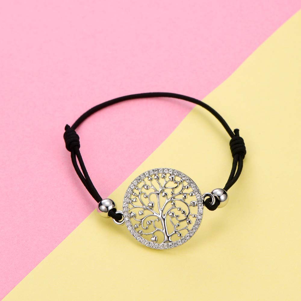 YCTTKDD Braccialetti Donna Bracciale da Donna Regalo per Ragazze per Cordino Elastico Regolabile a Portata di Mano