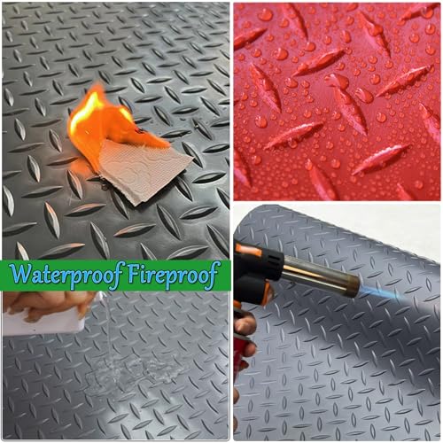 Protector de suelo de goma PVCuter de alta densidad y resistencia para zonas de peso libre 4