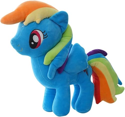 Little Horse Plush Toy 30cm Friendship Movie Feature Character Doll Action Figure Model Toy (Rainbow-Dash)