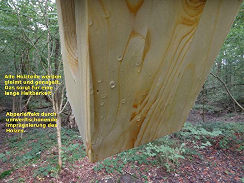 Martin Cygon Nistkasten für Rotkehlchen aus massivem Holz mit Befestigungsleiste DAS ORIGINAL – Bild 3