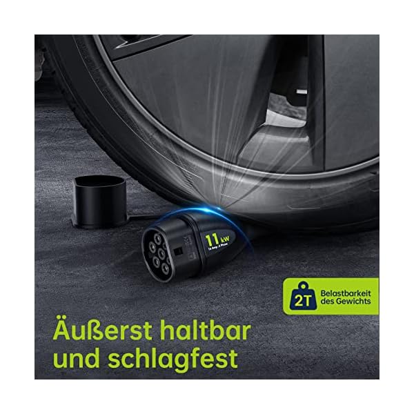 Syncwire Typ 2 Ladekabel, EV Ladekabel Typ 2 auf Typ 2 11 kW | 16 A | 3 Phasig – Bild 4