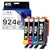 Produktbild LxTek 924e Druckerpatronen 924 Multipack 924e Kompatibel für 924 HP Patronen XL 924 XL für HP924 für HP Officejet Pro 8122 Patronen für HP Officejet Pro 8120 8132 8120e Drucker (4er-Pack, Mit Chip)