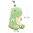 VHYHCY Stuffed Animal Plush Toys, Cute Dinosaur Toy, Soft Dino Plushies for Kids Plush Doll Gifts for Boys Girls (Green, 19.7 Inch)