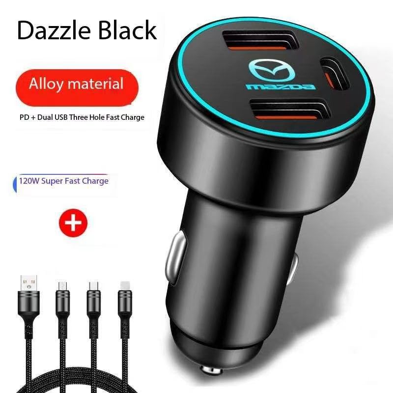 cx 30 cigarette lighter Micro Car Quick Charger Vehicle Convert Plug For Mazda 3 CX5 CX30 MX5 CX3 CX9 CX7 MX3 MX6 CX50 CX60 CX70 CX80 The car cigarette lighter is suitable for any DC 12V motorcycle 12v Accessory Socket in 2024