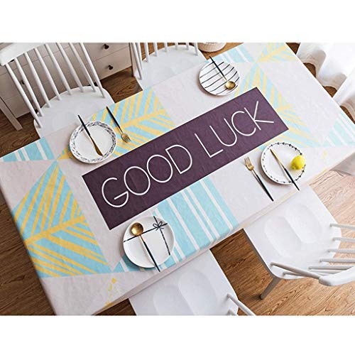 Nappe de table dortoir pour masquer les défauts et protéger les meubles estudiantins - 3