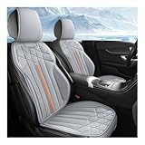 【DISEÑO INTELIGENTE】🚗Fundas para asientos de coche para Ford Focus RS 2003-2004 (Mk1),Rompiendo con el diseño tradicional, el grosor lateral se reduce considerablemente para adaptarse al asiento. La funda del asiento adopta un diseño perforado para mejorar la transpirabilidad, permitiendo que las funciones de ventilación del asiento se utilicen con normalidad.