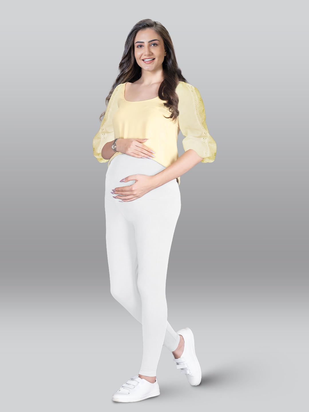 Lyra Umstandsleggings mit Überbauch