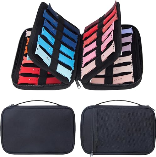 Image of PACMAXI 36 Watch Bands Storage Case - Holds 36 Bands, Fits Most Sizes, Organizer for Watch Straps & Accessories