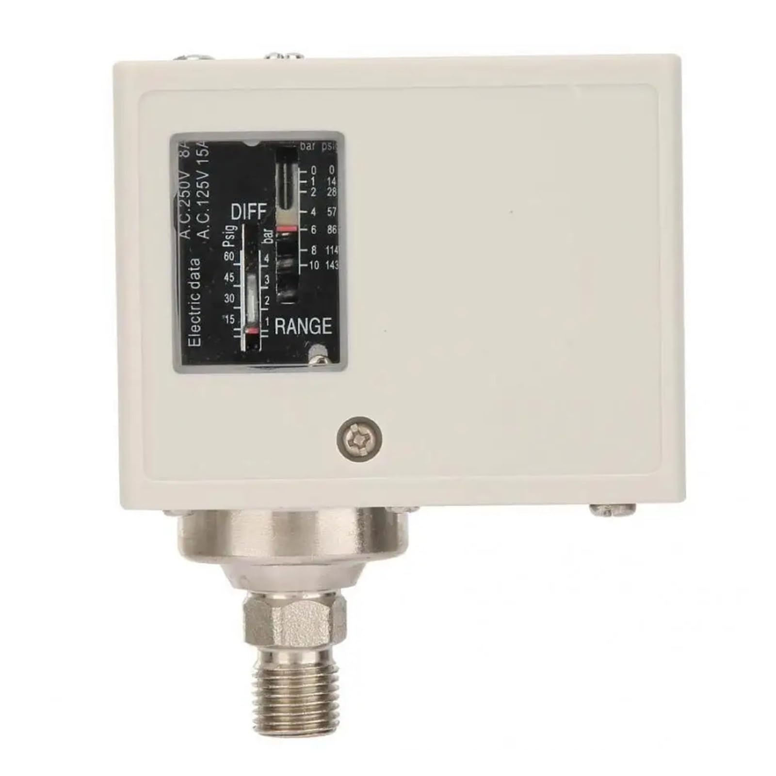 Interruptor de Control de presión electrónico de 1/4 de Pulgada, Interruptor de presión del Controlador de presión