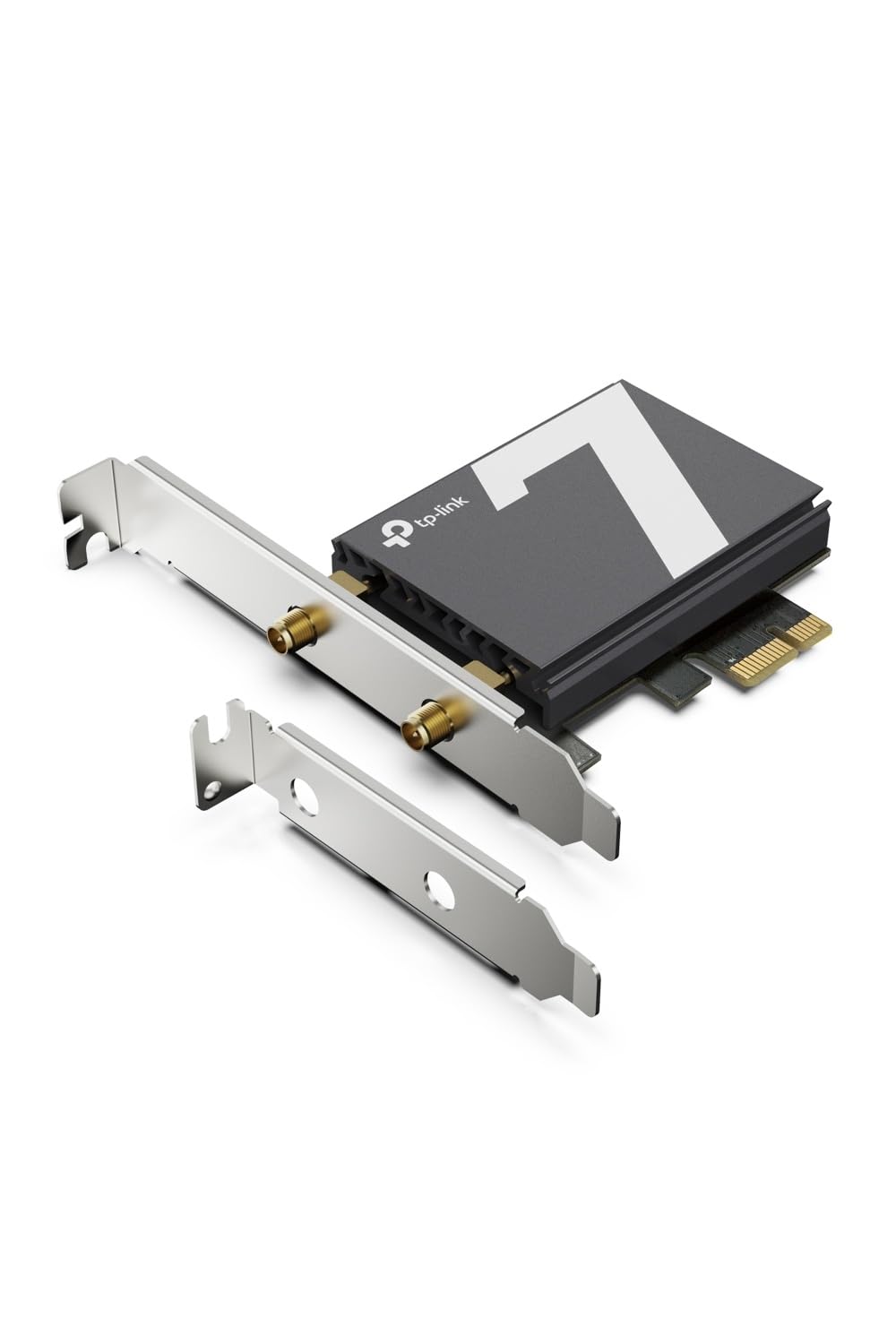 TP-Link Carte WiFi 7 PCIe BE9300 avec Bluetooth 5.4, Archer TBE550E | Tri-bande 6 GHz, MLO, base magnétique, idéal gaming/streaming 8K, pour Windows 11 (64 bits) uniquement