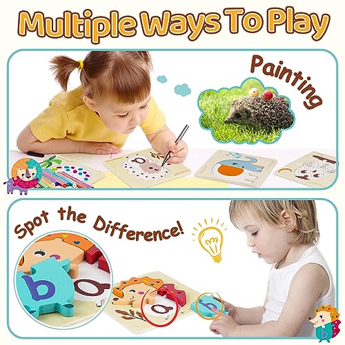 Beberolen Puzzle Legno per Bambini, Giocattoli