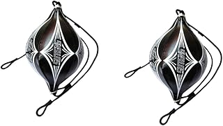 INOOMP 2 Peças Bola De Boxe Bola De Teto Bola Reflexiva De Boxe Saco Portátil Saco De Boxe Bola De Couro Bola De Boxe Bola De Boxe Saco De Ponta Dupla Âncora Saco De Boxe Saco De Boxe