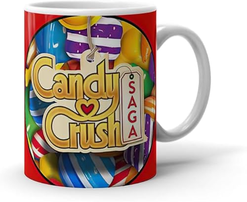 Miniatura 3 de Taza de cerámica para café, color blanco, para fiestas, fiestas, vacaciones, hogar, 15, 11 onzas, té, boda, cumpleaños, lavavajillas, microondas