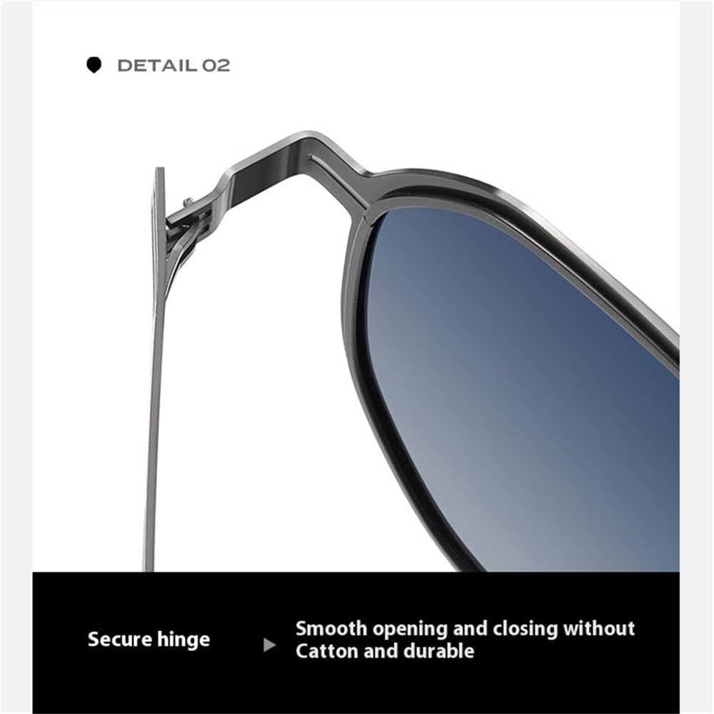 Męskie spolaryzowane okulary przeciwsłoneczne do jazdy Ochrona UV400 Przeciwodblaskowe Lunettes De Conduite Homme Avec Vision Nocturne Gogle kierowcy