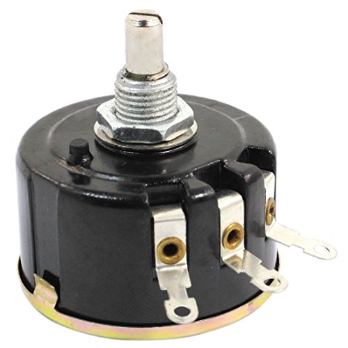 Aexit WX112 050 Variable Resistors 10K Ohm 5% 5W 3Pin Wirewound Potentiometers Variable Potentiometer