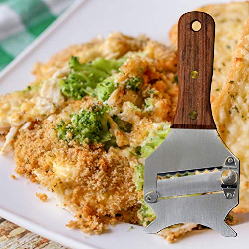 Rallador genérico para trufa, chocolate y queso con mango de madera miniatura 4