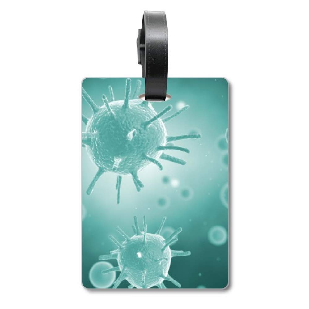 Étiquette valise voyage microscope Creature Cell porte-adresse pour sac à dos