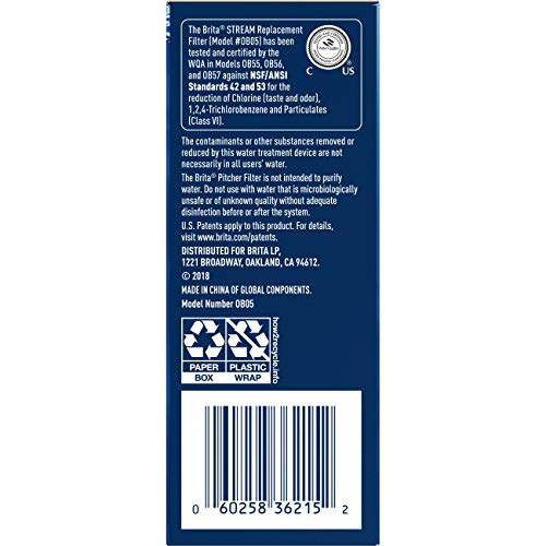 Brita Stream Pitcher Replacement Water Filter, 3 Pack - image 7