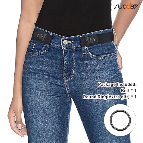 SUOSDEY No Buckle Invisible Stretch Belts for Men/Women Belt for Jeans pants No Hassle,No Bugle2