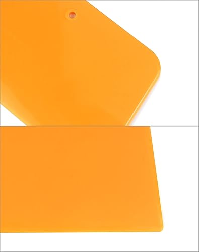 Miniatura 4 de QWORK Esparcidores de relleno de carrocería, kit de raspador de automóvil de 15 piezas, rellenos automotrices, esparcidores de plástico duro,