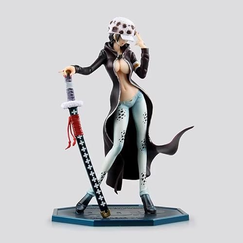 Trafalgar Law - Ichiban Kuji - Female Version Waifu Figureone Piece Trafalgar D Water Law (22Cm/8.6In) Female Version Of Law Adult Anime Anime Figurespvc Material Toy/Decoration/Collection/Gift, #TOP1