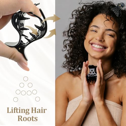 Pinzas para levantar raíces y dar volumen al cabello miniatura 4