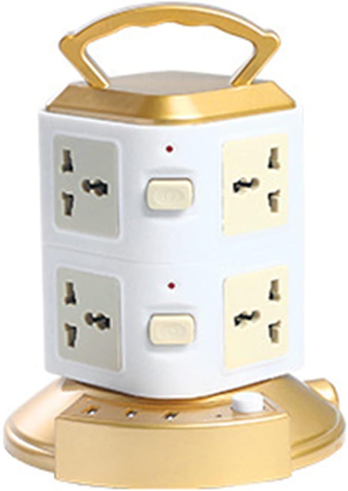 Protector de sobretensiones de torre con puertos USB