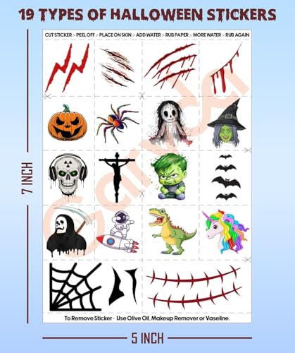 Image of Sarvda Halloween Dress | Costume and Accessories | For Girls and Boys | Haunted Horror Theme Party Vampire Witch Ghost Skeleton Draculla Pumpkin Scary Cosplay Dress