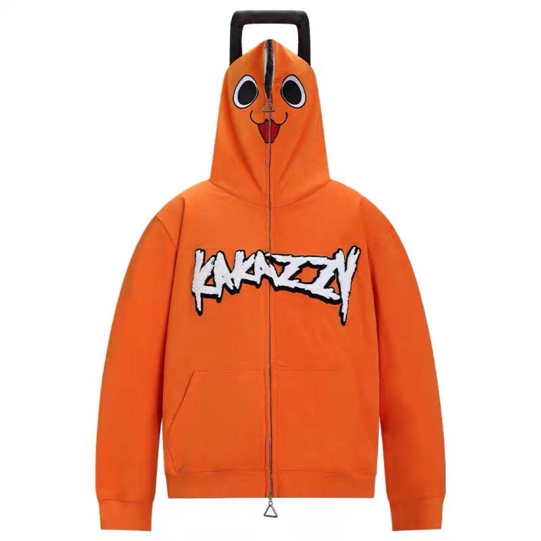 Amazon.co.jp: KAKAZZY CHAINSAW MAN Chainsaw Man Kakaji Hoodie 
