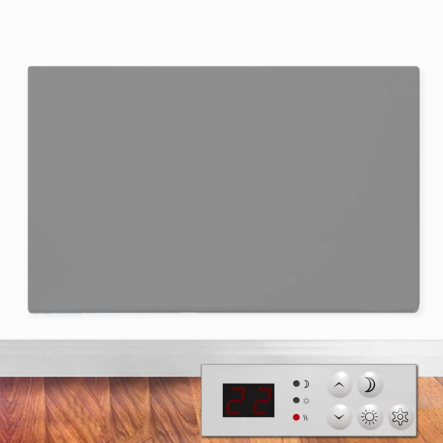 Futura Eco Electric Radiator Panel Electric Heater Bathroom Safe Setback  Timer Lot 20 u0026 Advanced Thermostat Control Wall Mounted or Floor Standing  Low Energy Panel Heater Electric Heater : Amazon.co.uk: DIY u0026