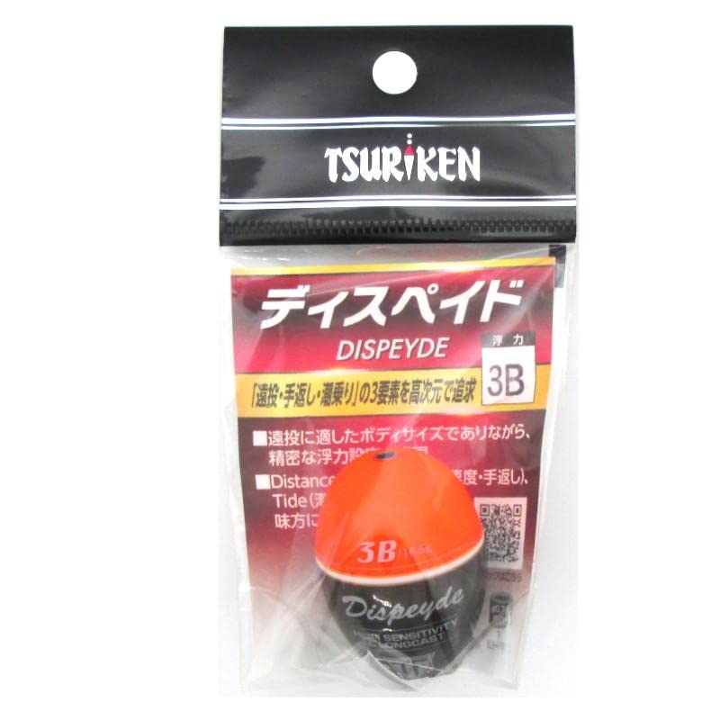 Amazon | 釣研(TSURIKEN) ウキ ディスペイド オレンジ 3B | 釣研 