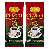 Sol del Cuzco Belmont Chocolate de Taza con Clavo y Canela | Sol Del Cusco hot Chocolate Cinnamon & Clove from Peru 3.2oz | 2 Pack