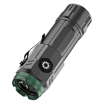 STAR WORK Portable USB Handy LED Handy Torch Flash Light Pocket LED Rechargeable Flashlight Lamp for Camping, Traveling Torch