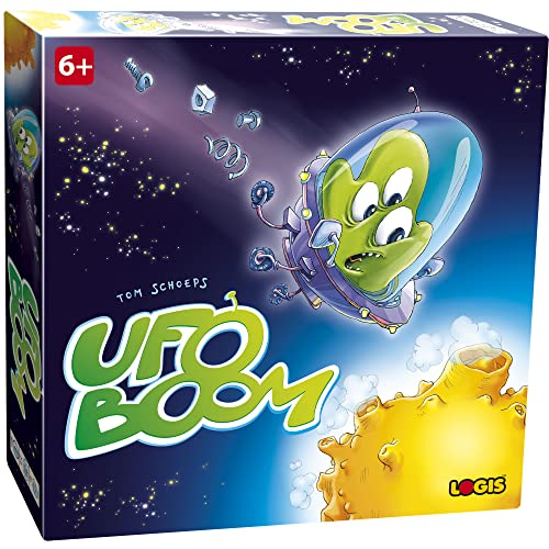 Das Brettspiele UFO Boom I Spielen und Lernen Für Kinder, Lernspiel Für 2 bis 4 Spieler ab 6 Jahren I Entwickelt taktisches Denken und Fördert die Konzentration Cover