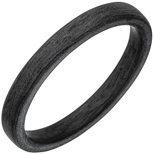 Preisvergleich Produktbild JOBO Partner Ring aus Carbon schwarz Partnerring Carbonring Größe 68