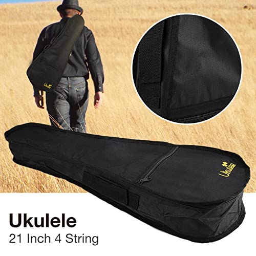 Bandoulière réglable Ukulele Case Bag & Uke Case avec poignées – Housse de transport légère et portable pour ukulélé… - Les Beatles, Paul McCartney, John Lennon, RIngo Starr, George Harrison Bandoulière réglable Ukulele Case Bag & Uke Case avec poignées - Housse de transport légère et portable pour ukulélé… – Image 8